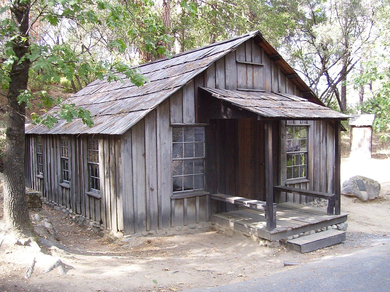 James Marshall cabin at Coloma, El Dorado County, California
