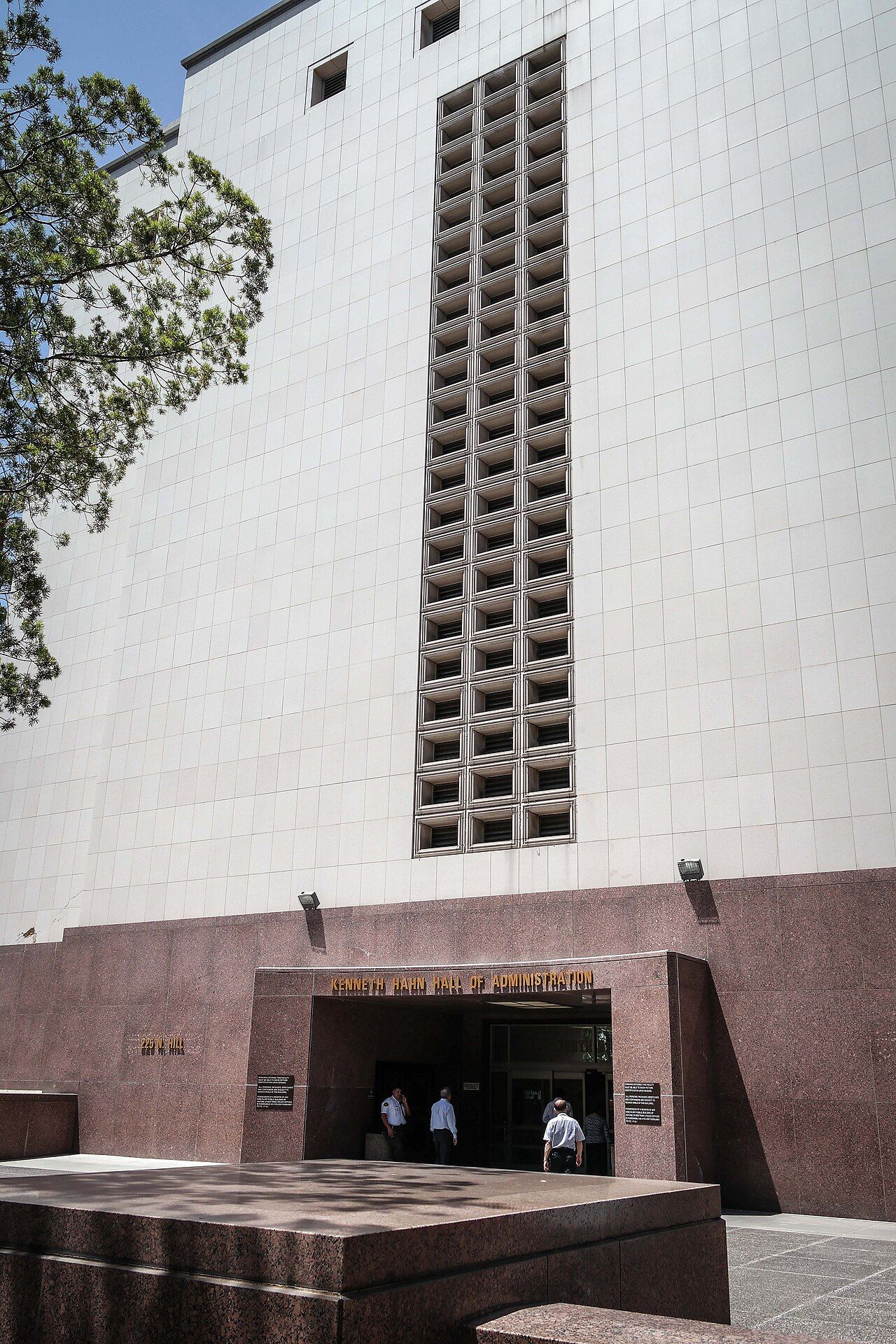 Kenneth Hahn Hall of Administration, downtown Los Angeles, California