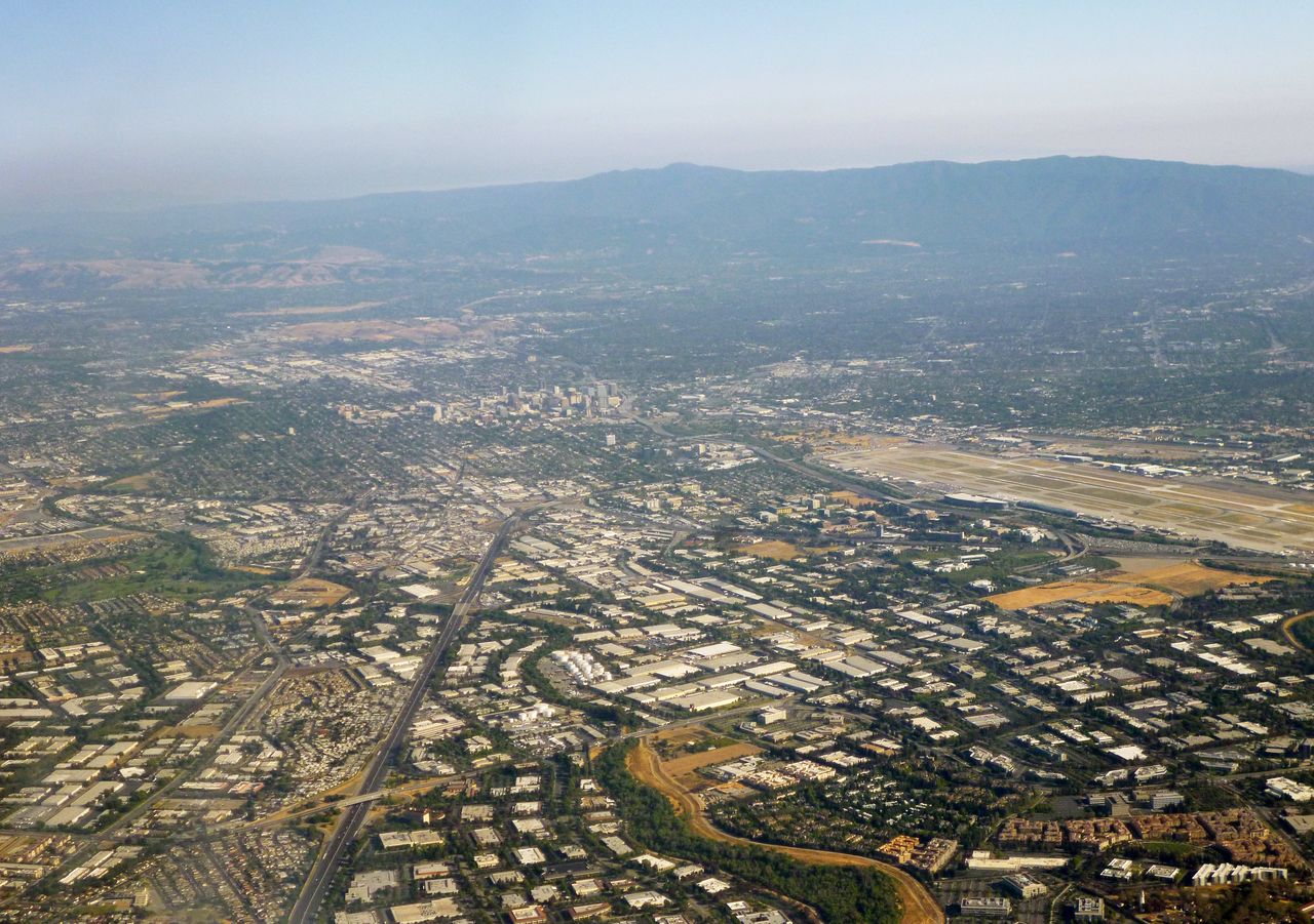 Downtown San Jose, the Santa Clara County seat