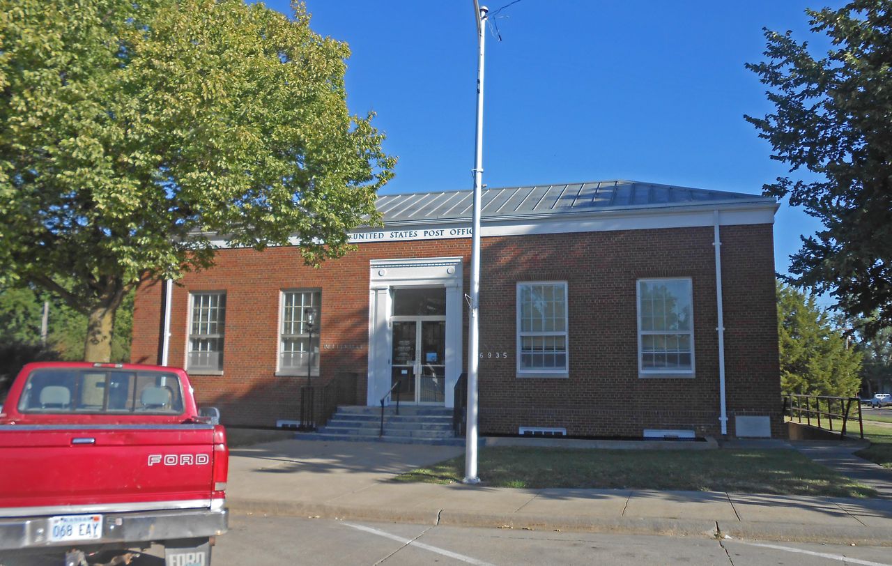 U.S. Post Office in Belleville, Kansas