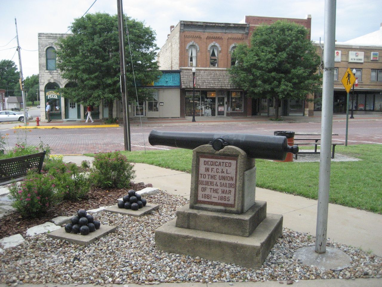 Street view in Holton, Kansas