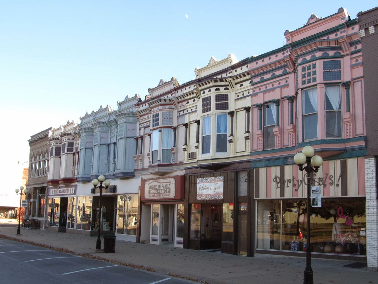 Downtown square, Iola, Kansas