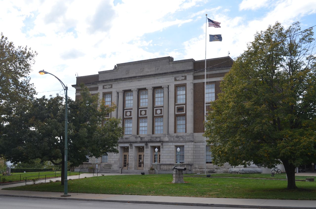 Bourbon County Courthouse in Fort Scott, Kansas