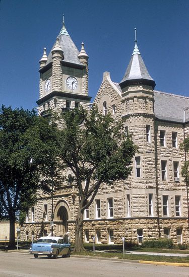 Douglas County Courthouse in Lawrence, Kansas