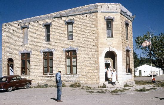 Coolidge Post Office (1888) in Hamilton County, Kansas