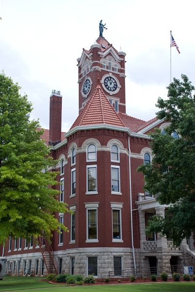 Harper County Courthouse in Anthony, Kansas