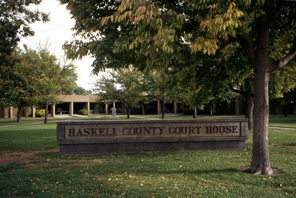 Haskell County Courthouse in Sublette, Kansas
