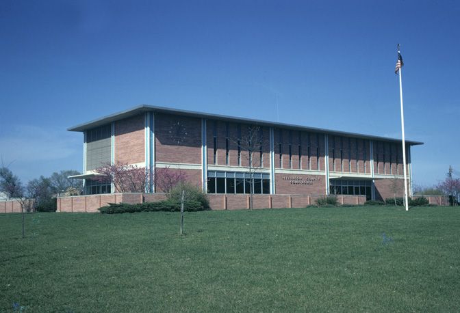 Jefferson County Courthouse in Oskaloosa, Kansas