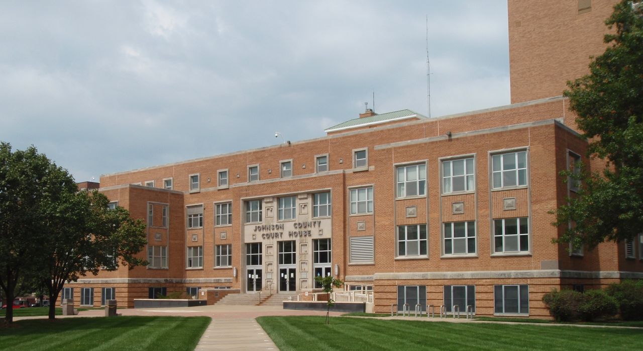 Former Johnson County Courthouse in Olathe, Kansas