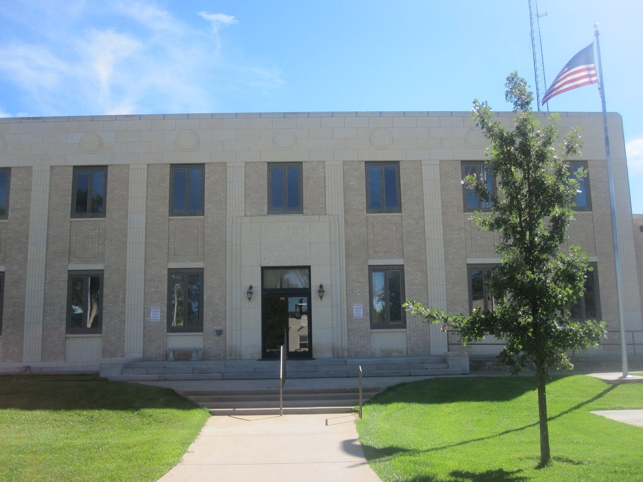Kearny County Courthouse in Lakin, Kansas