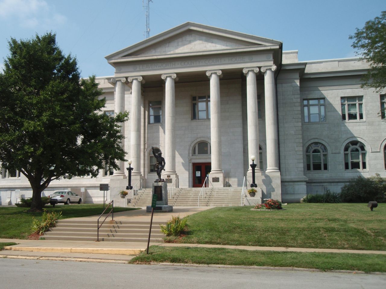 Leavenworth County Courthouse in Leavenworth, Kansas