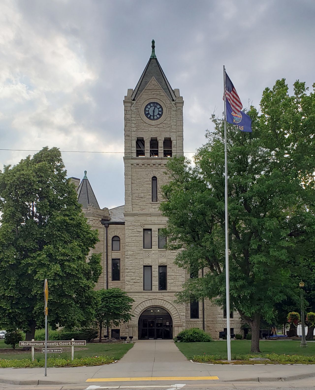 McPherson County Courthouse in McPherson, Kansas