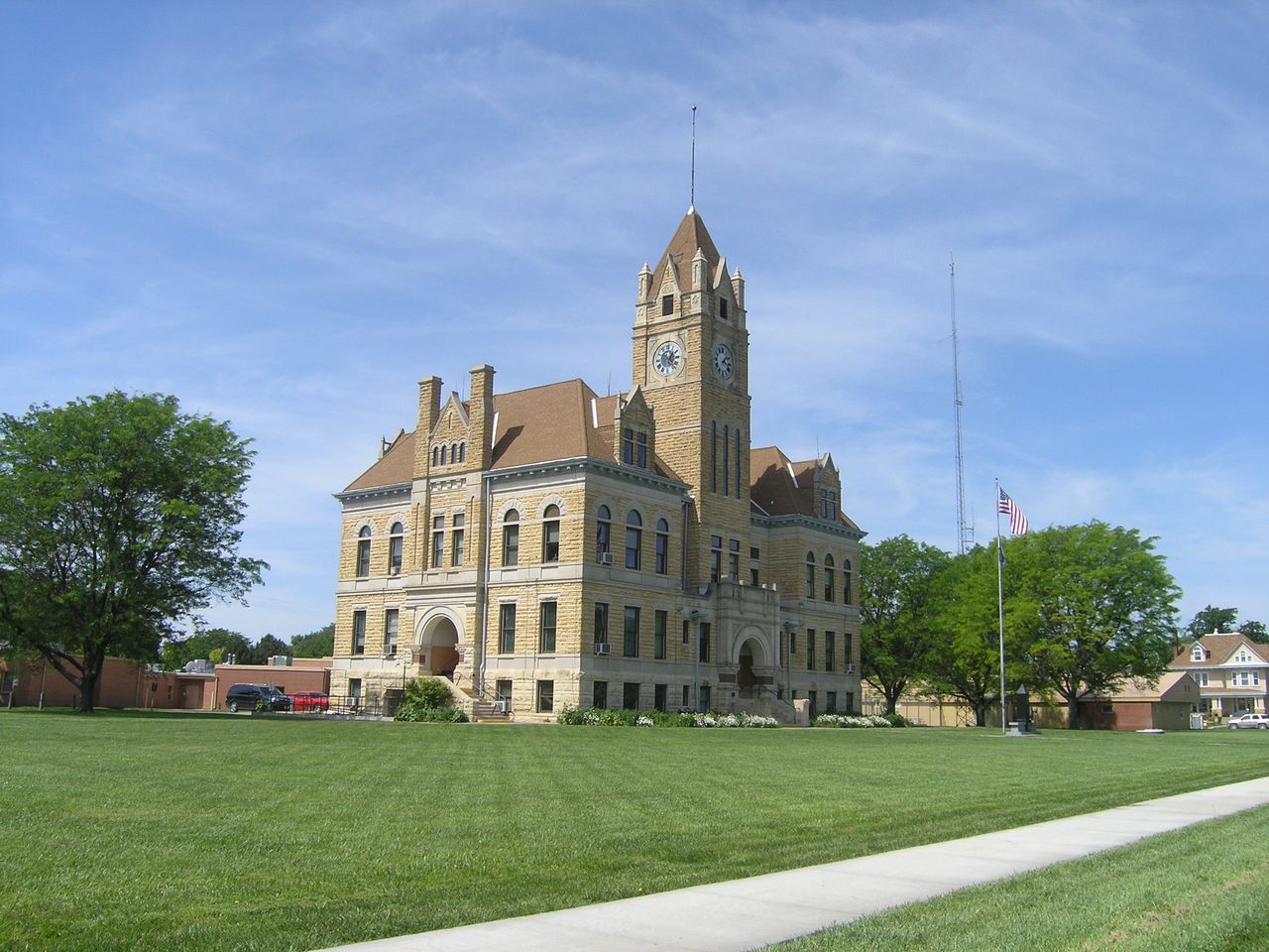 Osborne County Courthouse in Osborne, Kansas