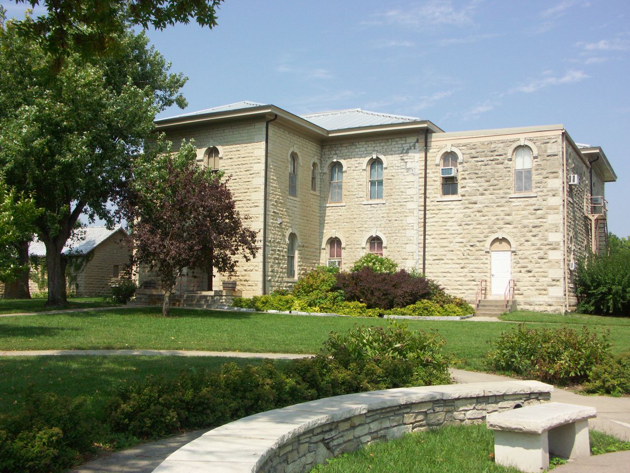 Pottawatomie County Courthouse in Westmoreland, Kansas