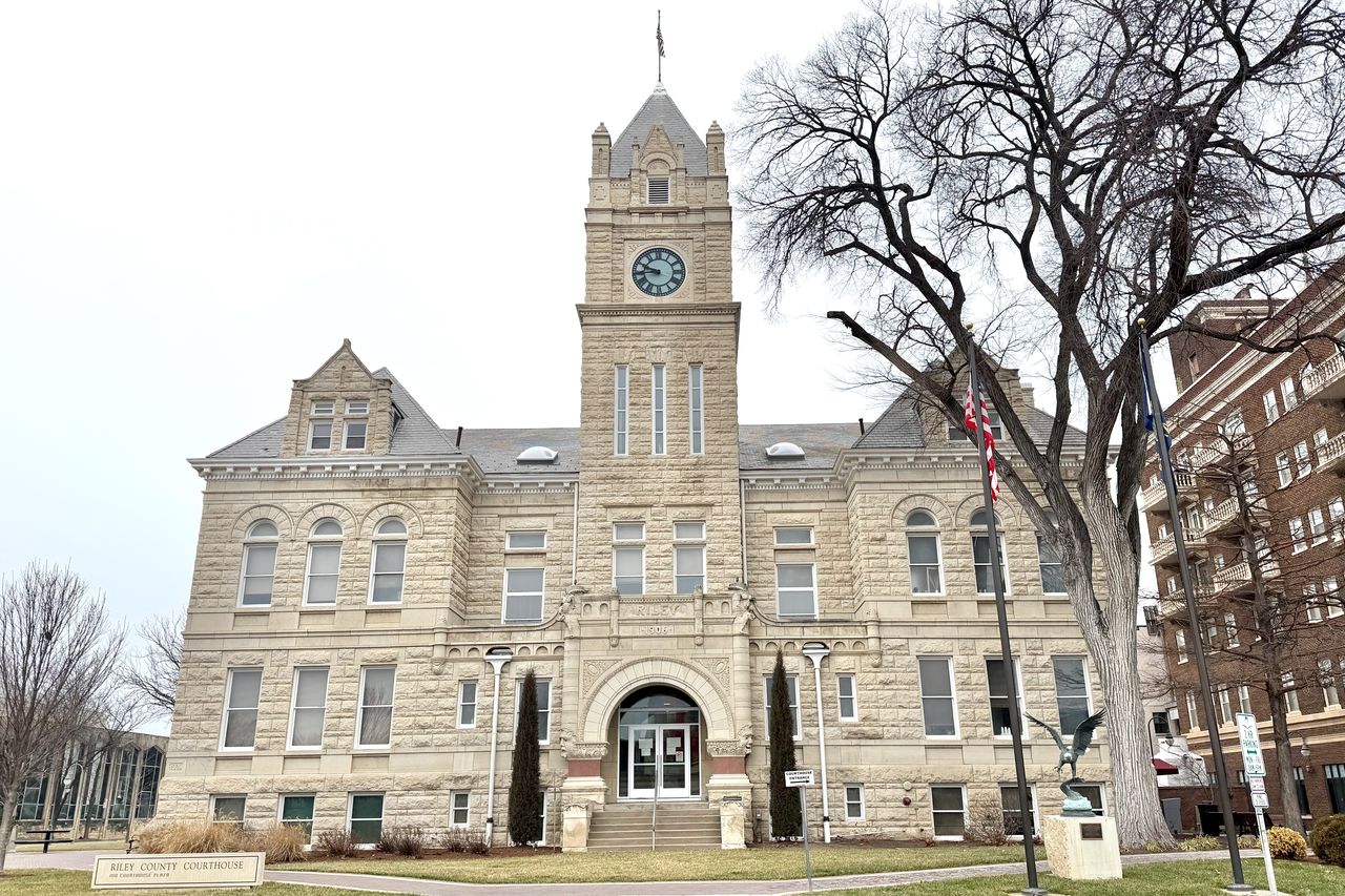 Riley County Courthouse in Manhattan, Kansas