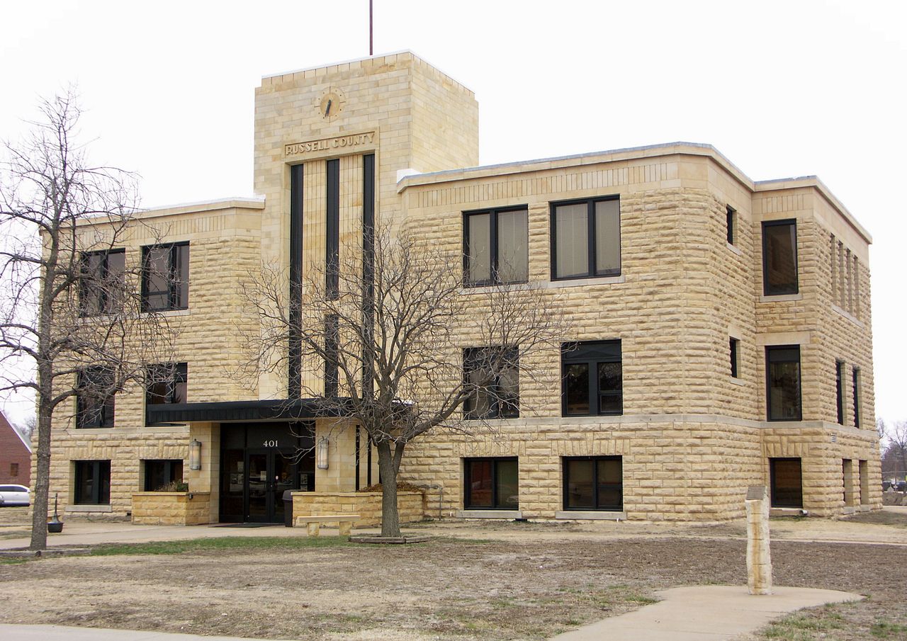 Russell County Courthouse in Russell, Kansas