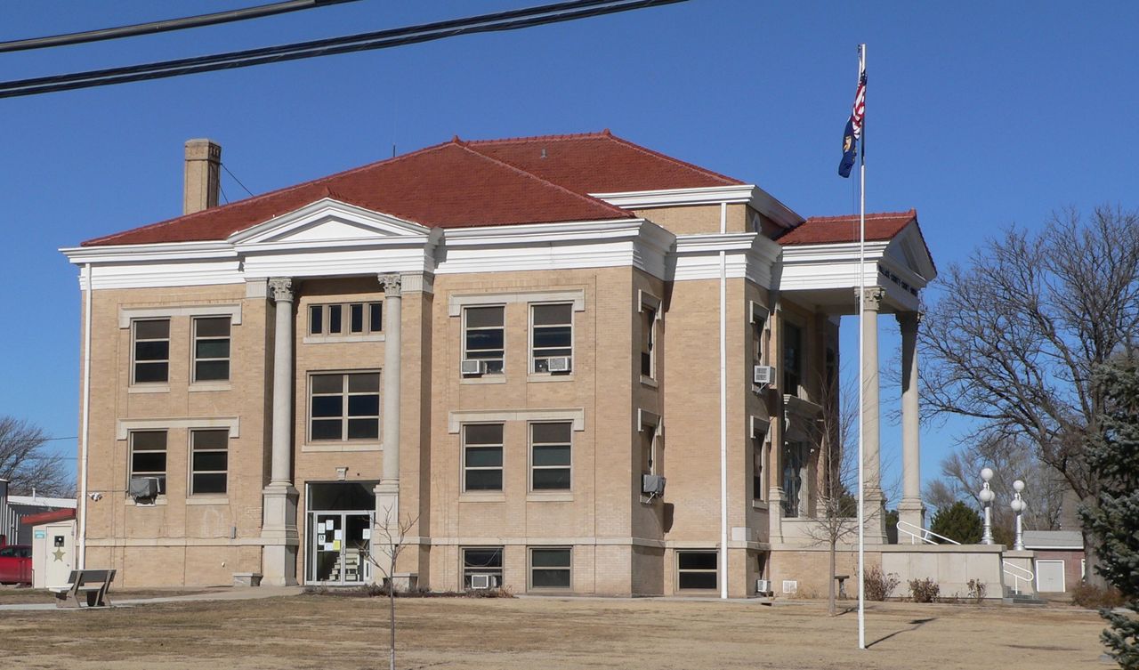 Wallace County Courthouse in Sharon Springs, Kansas