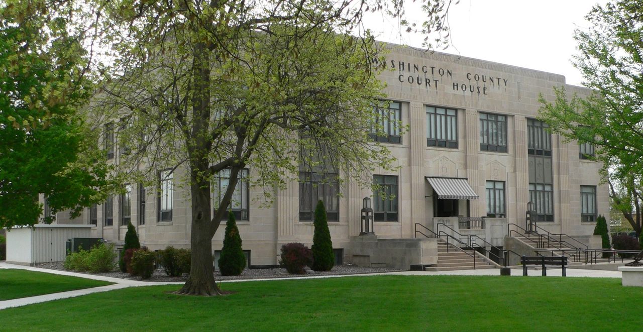 Washington County Courthouse in Washington, Kansas