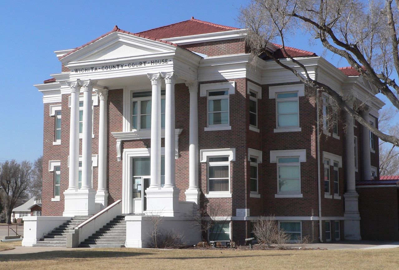 Wichita County Courthouse in Leoti, Kansas