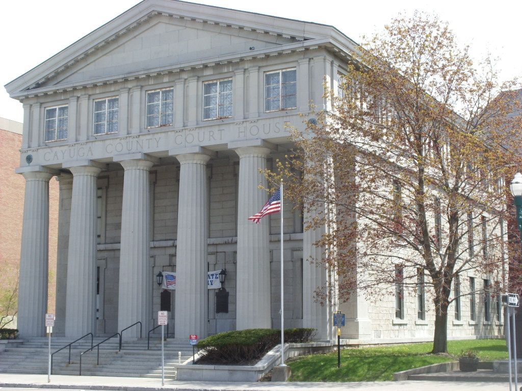Cayuga County Courthouse and Clerk's Office, Auburn, New York