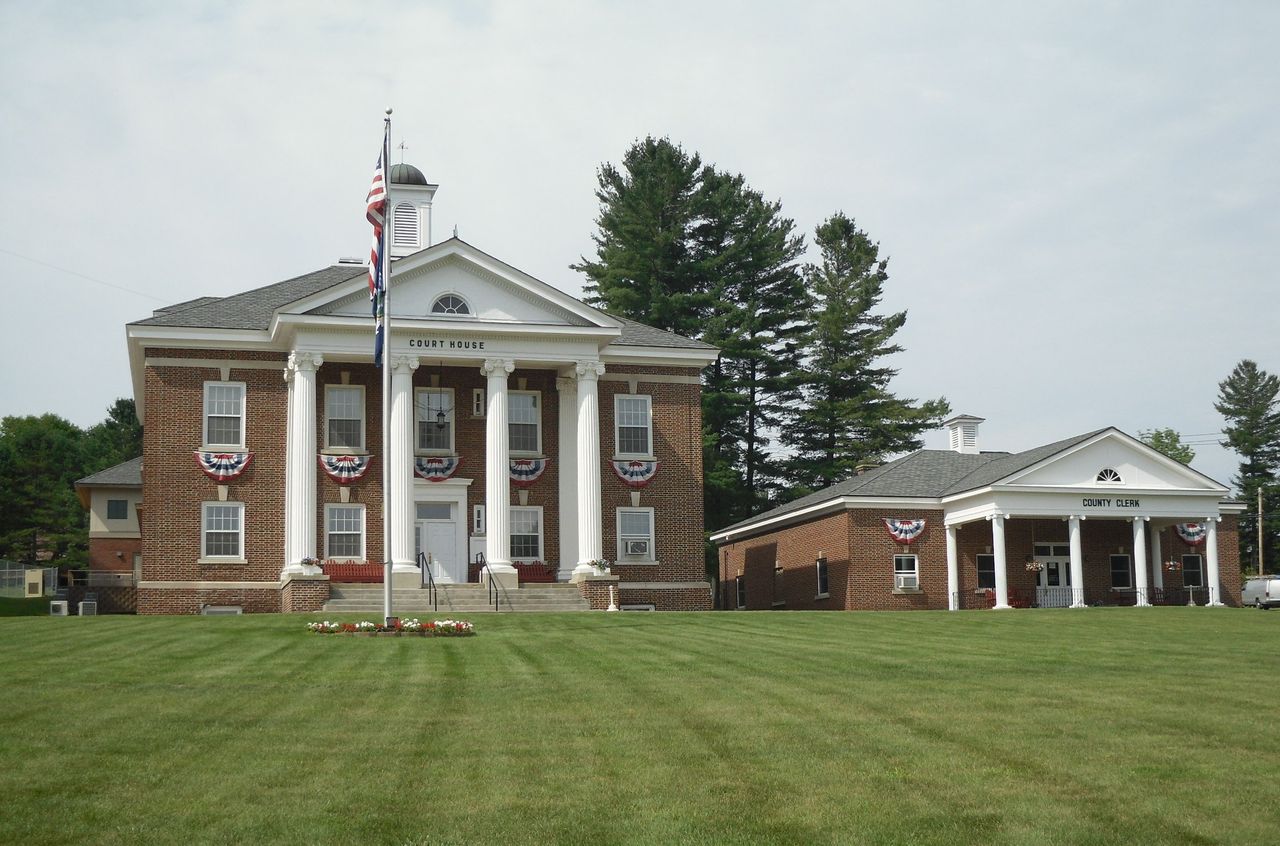 Hamilton County Courthouse and Clerk's Office, Lake Pleasant, New York
