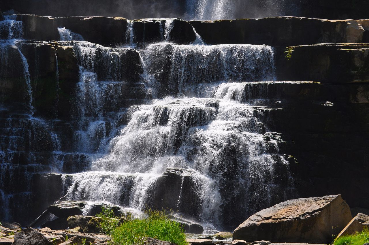 Chittenango Falls in Madison County, New York