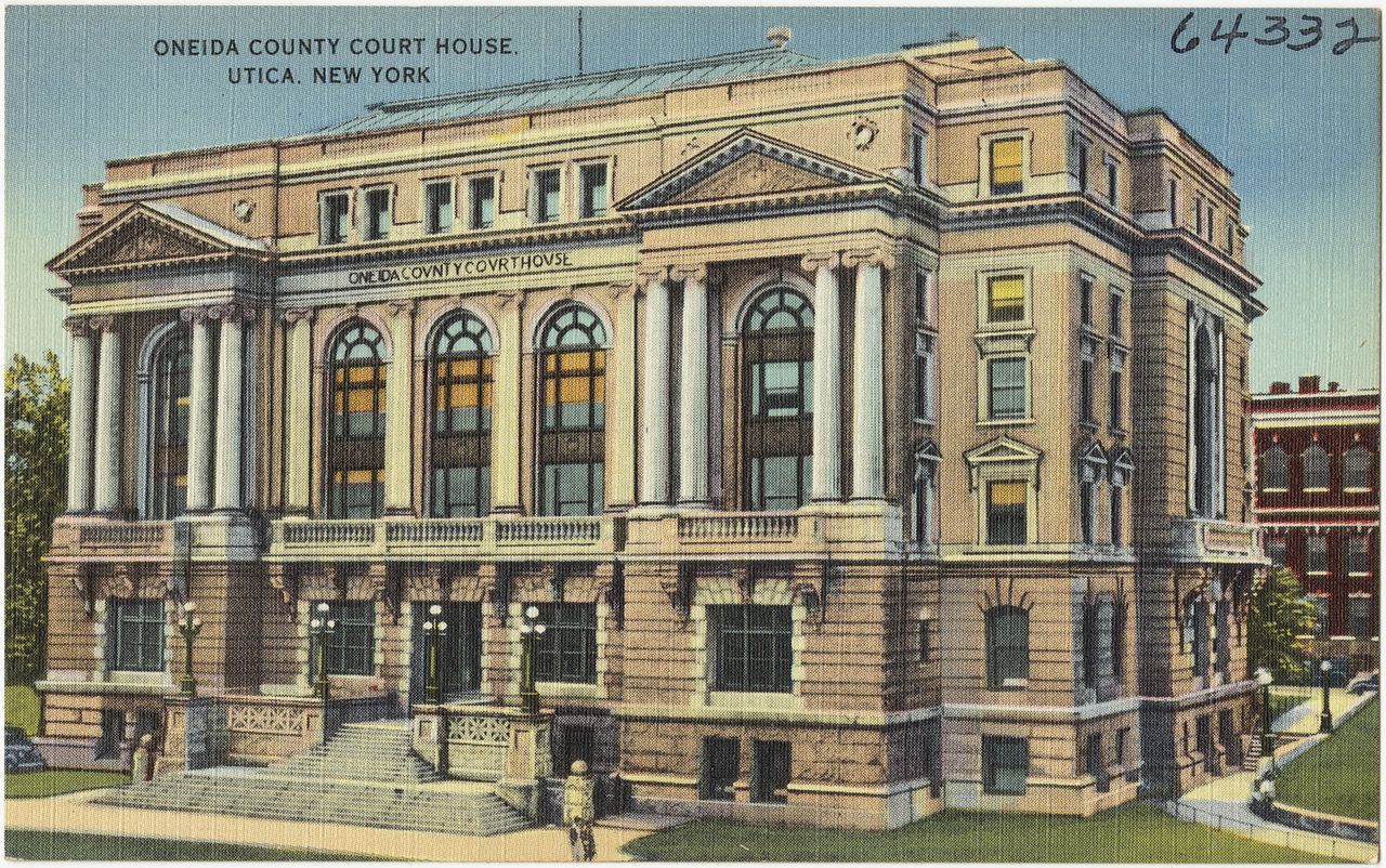 Oneida County Court House in Utica, New York